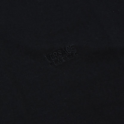 Versace Classic V2 Vintage Polo Shirt Size XL Chest ca. 59.5cm - Black