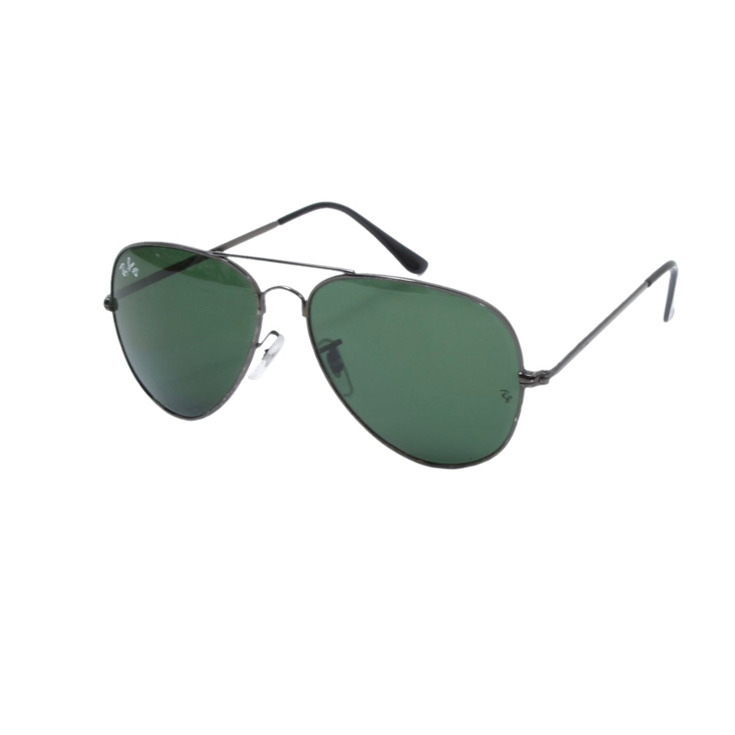 Ray-Ban Mod. RB 3026 Diamond Hard Lenses  Sunglasses - Gunmetal/Green