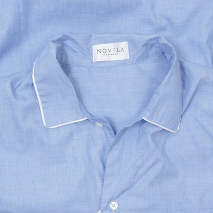 Novila Cotton Night Shirt Size 50-52 - Blue