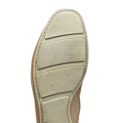 Santoni Leather Loafer Size 8 1/2 - Tan/Beige