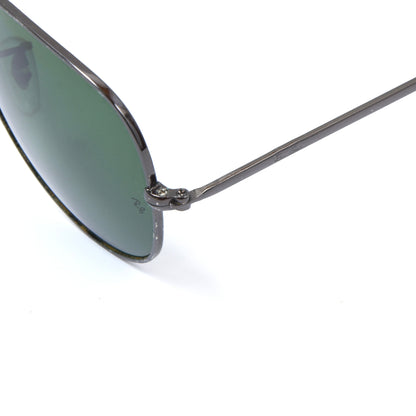 Ray-Ban Mod. RB 3026 Diamond Hard Lenses  Sunglasses - Gunmetal/Green