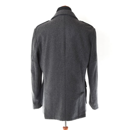 Don Gil Wool-Blend Jacket Size 50 Chest ca. 56.5cm - Grey