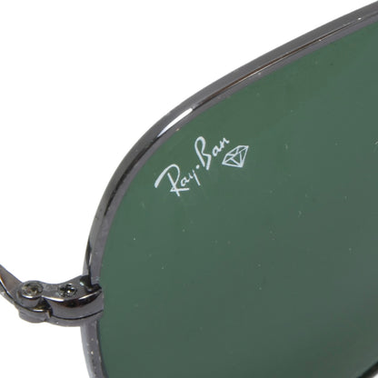 Ray-Ban Mod. RB 3026 Diamond Hard Lenses  Sunglasses - Gunmetal/Green