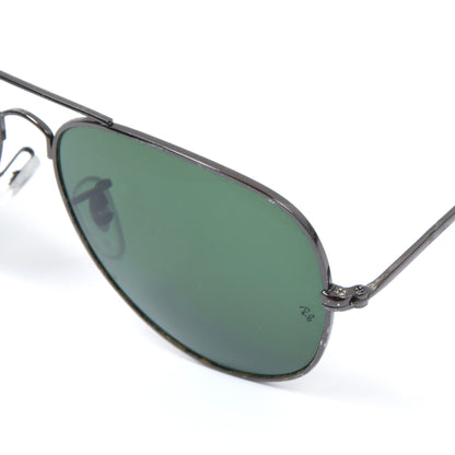 Ray-Ban Mod. RB 3026 Diamond Hard Lenses  Sunglasses - Gunmetal/Green