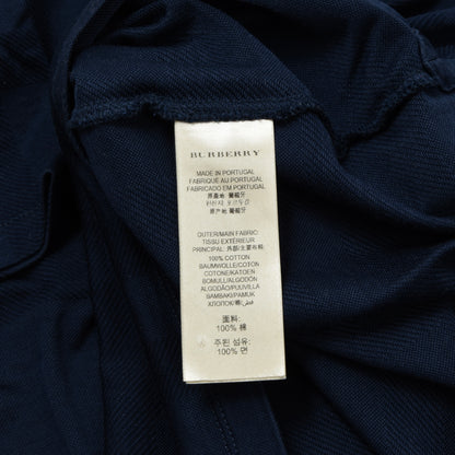 Burberry London Polo Shirt Size XL Chest ca. 53.5cm - Navy Blue