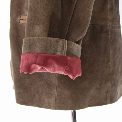 Der Wildschütz Goat Suede Janker/Jacket Size 48 Chest ca. 54cm - Brown