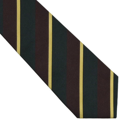 Michelsons of London 100% Silk Repp Stripe Tie ca. 138cm/8.5cm - Old Ardenians