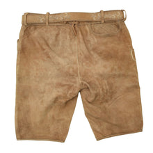 Load image into Gallery viewer, Country Maddox Suede Lederhose Size 48 - Tan