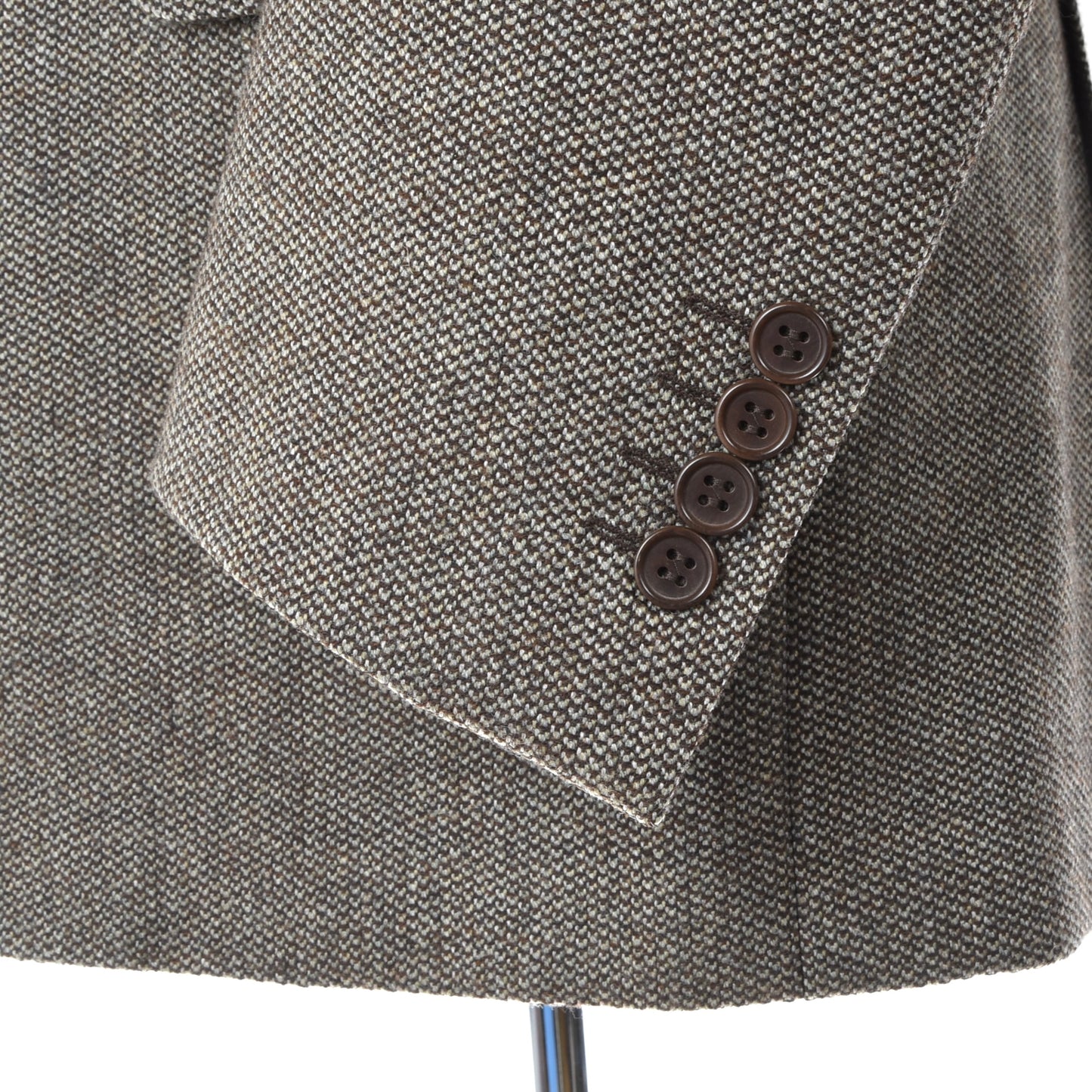 Canali Tweed Jacket Size 50C - Brown