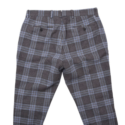 Hackett London Wollhose Größe 32/48 Kensington Slim - Kariert