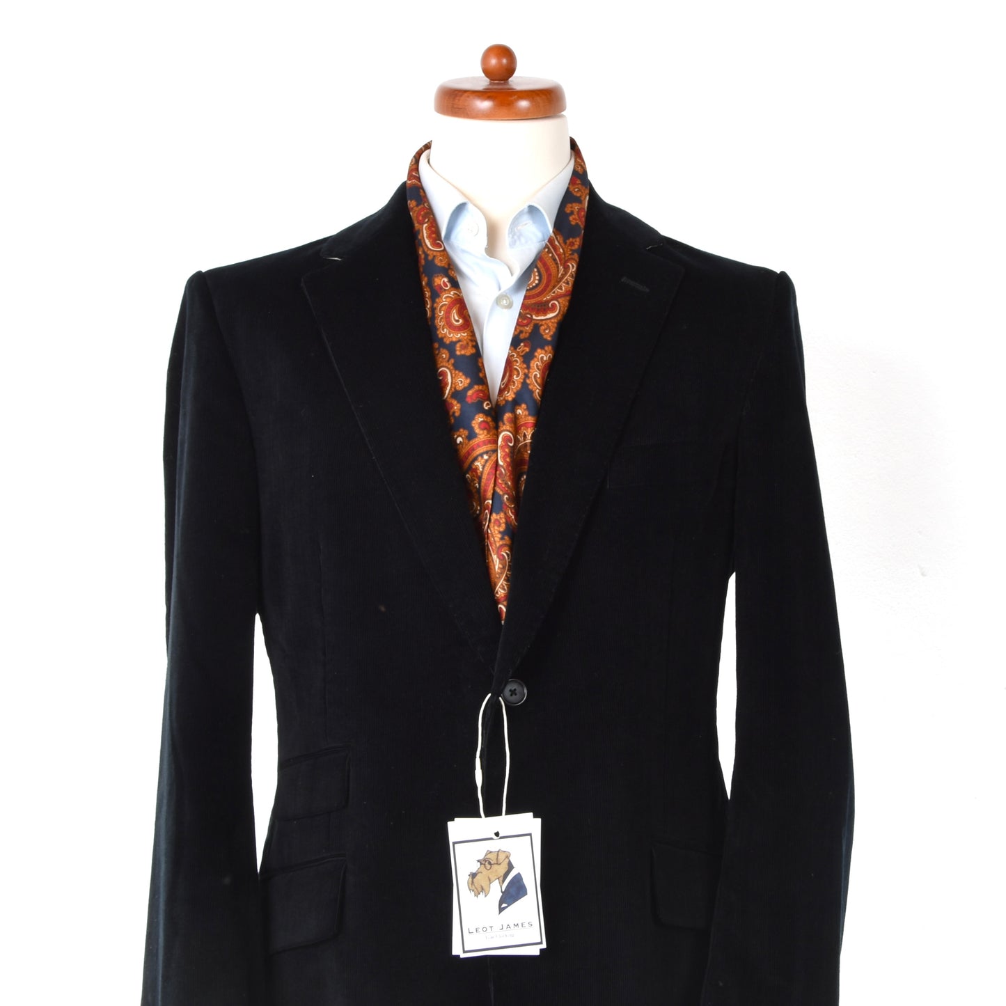 Burberry London Corduroy Jacket Size 50 - Black