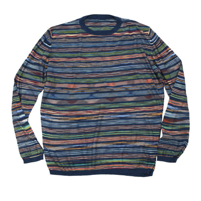 Missoni Cotton Sweater Size 56 - Stripes