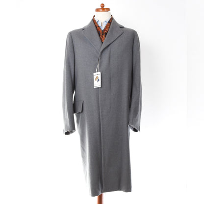 Vintage Handmade Bespoke Overcoat ca. 60.5cm - Grey