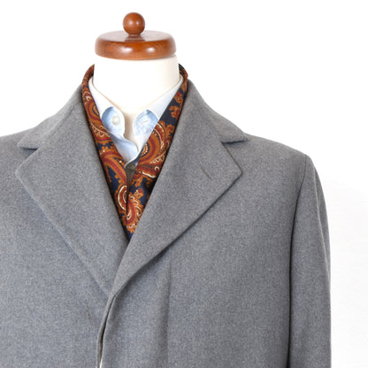 Vintage Handmade Bespoke Overcoat ca. 60.5cm - Grey