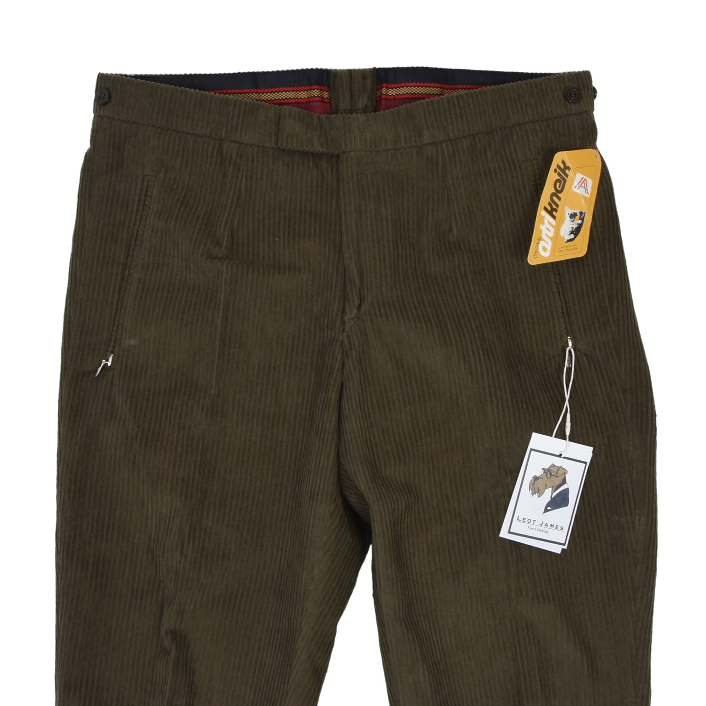 NOS Astri Corduroy Breeks Size 48 - Brown-Green