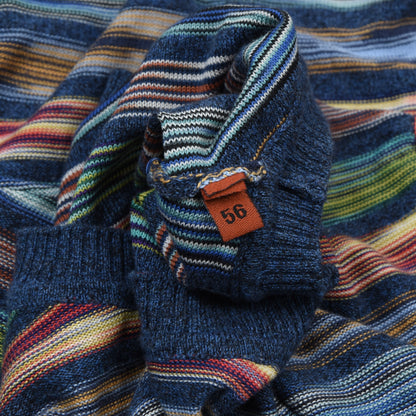 Missoni Cotton Sweater Size 56 - Stripes