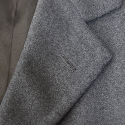 Vintage Handmade Bespoke Overcoat ca. 60.5cm - Grey