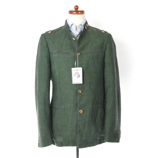 Zillertaler Cotton Janker/Jacket Size 94 - Green