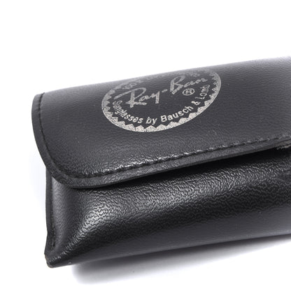 Vintage B&amp;L Ray-Ban Clubmaster W1263 Sonnenbrille - Schwarz/Gold