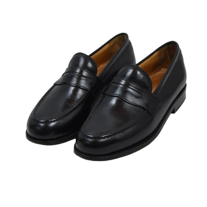 Ludwig Reiter Calf Loafers Size 6 1/2 - Black