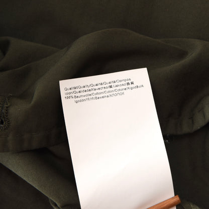 Hugo Boss Peak Lapel Cotton Jacket Size 52 - Military Green