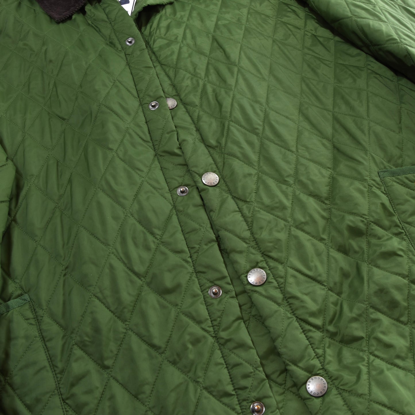 Barbour Lightweight Liddesdale Quilted Jacket Size XL - Green