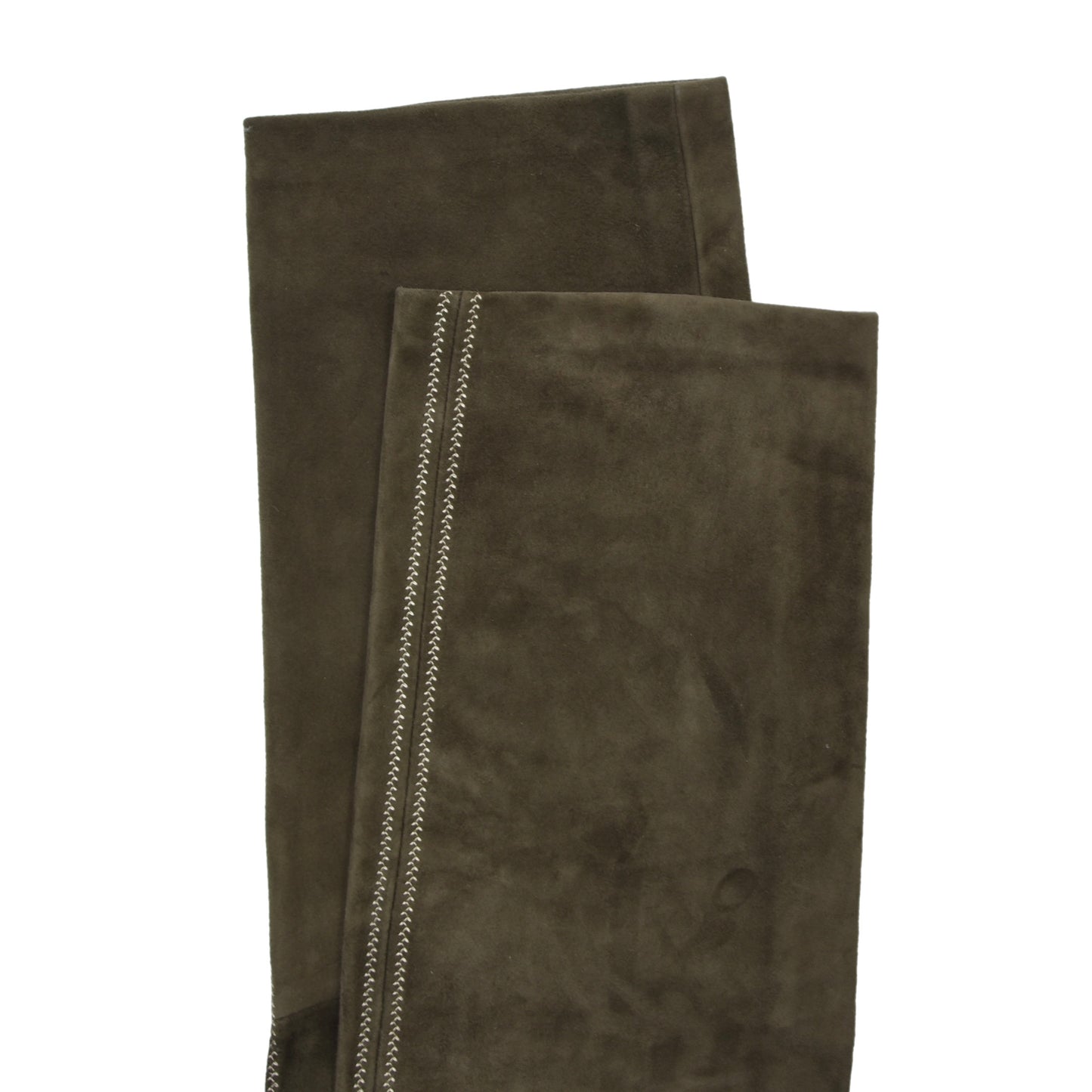 Long Suede Lederhose/Pants ca. 42.5cm - Brown