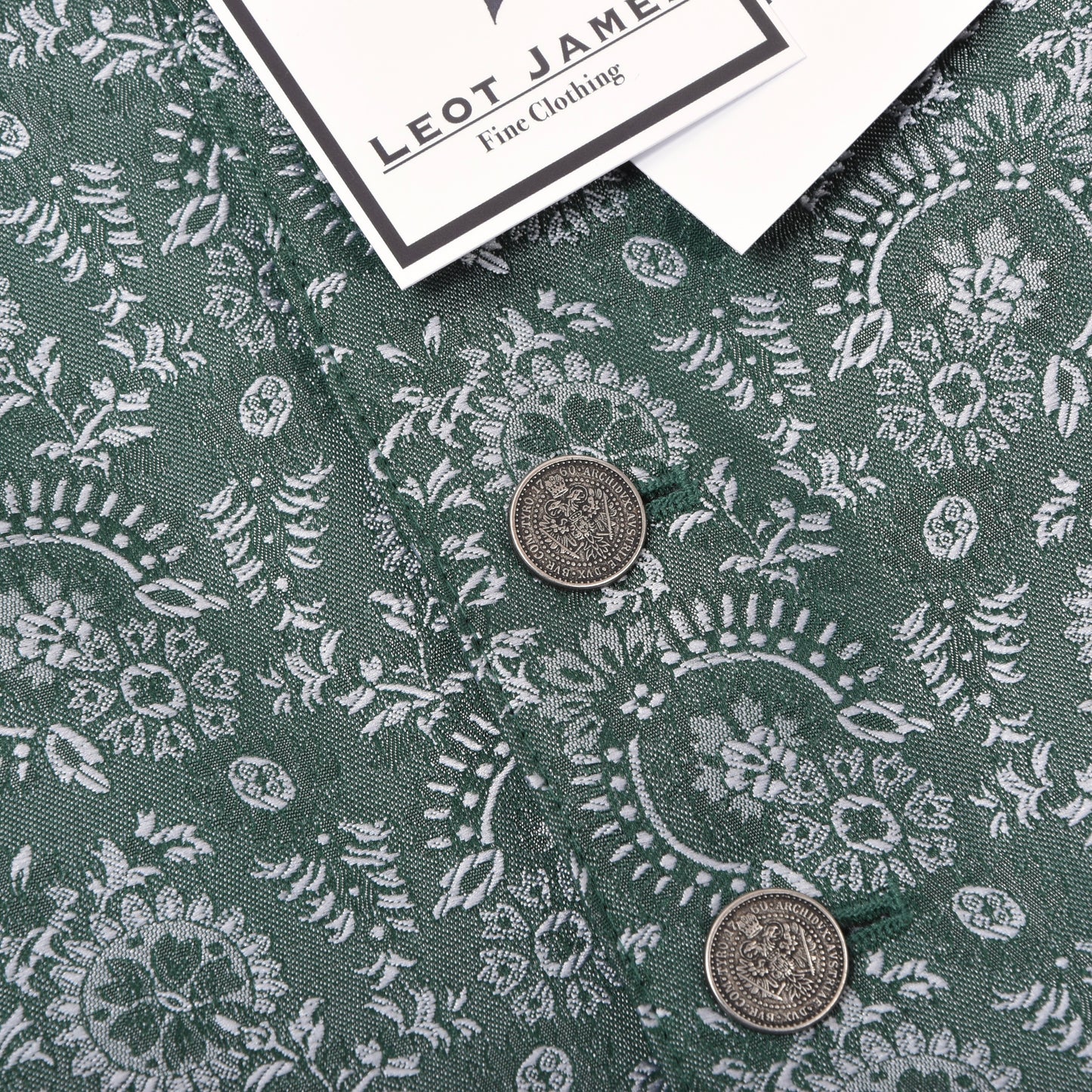 Allwerk Vest/Trachtengilet Size 54 ca. 60cm - Green