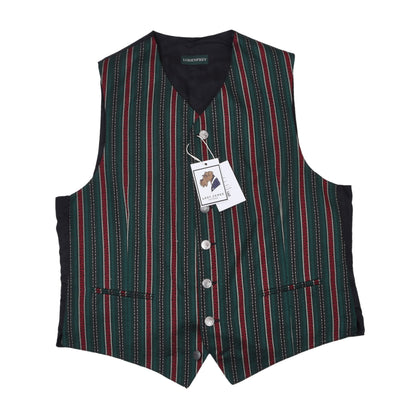 Lodenfrey Vest/Trachtengilet Size 56 ca. 58cm - Stripes