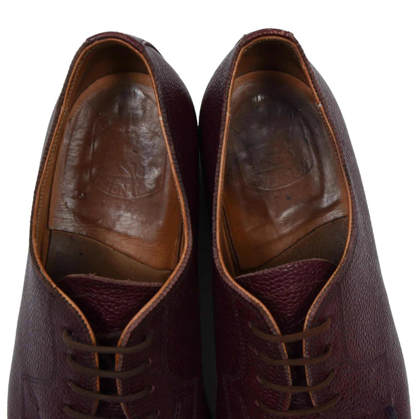 Ludwig Reiter Split Toe Norweger Shoes Size 6 - Burgundy