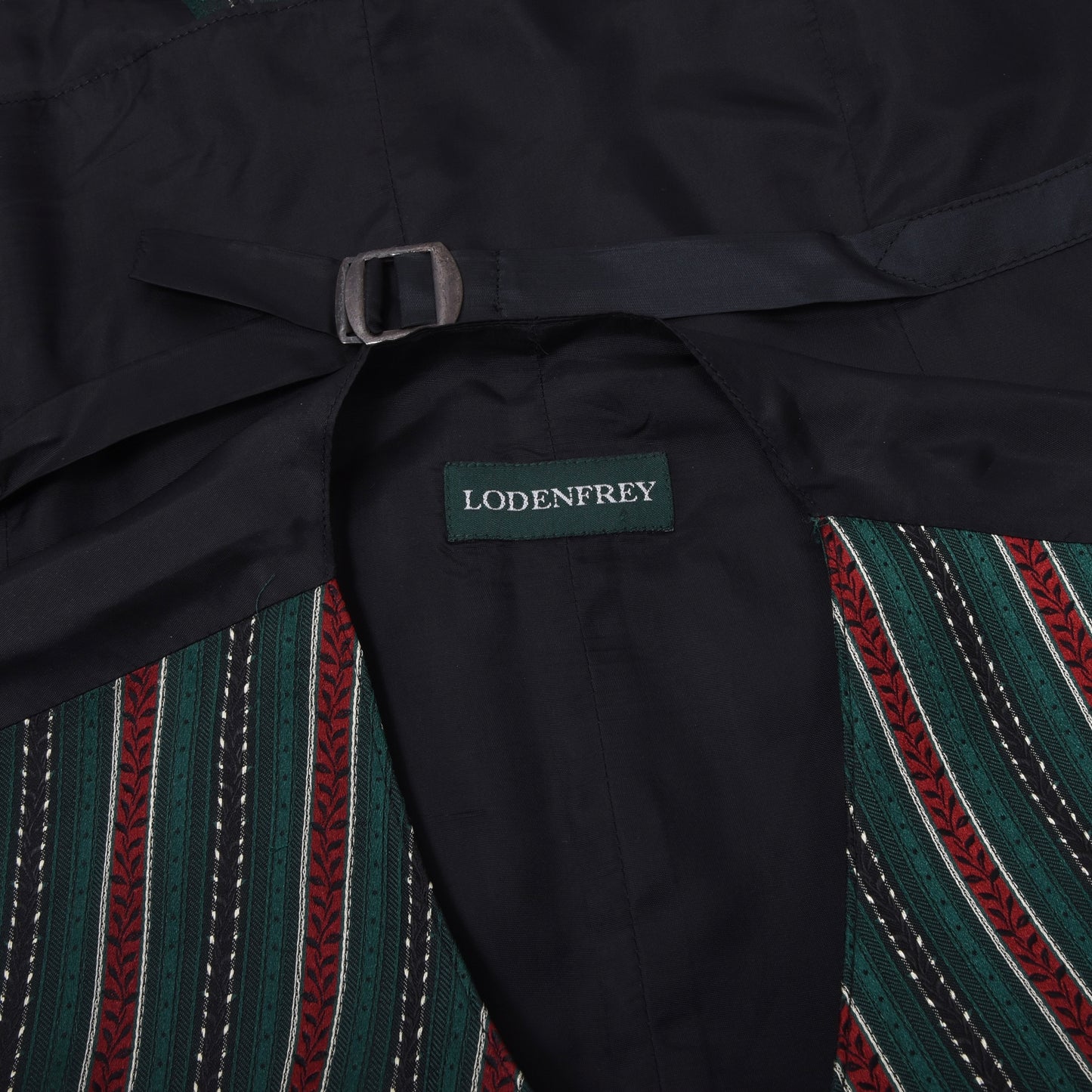 Lodenfrey Vest/Trachtengilet Size 56 ca. 58cm - Stripes