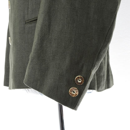 Allwerk 100% Linen Janker/Jacket Size 25 ca. 60cm - Green