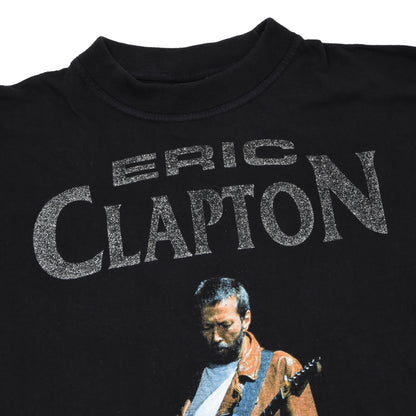 Eric Clapton 2001 European Tour T-Shirt Size XL - Black