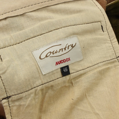 Country Maddox Lederhose Size 46 - Brown-Green