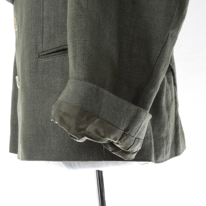 Allwerk 100% Linen Janker/Jacket Size 25 ca. 60cm - Green