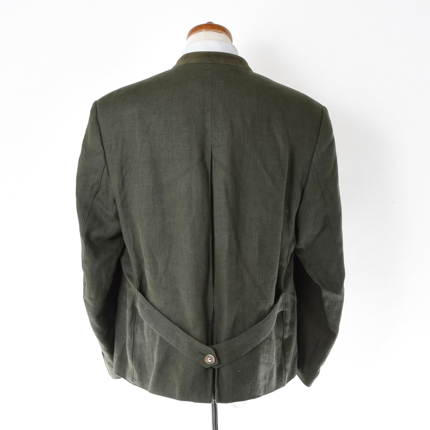 Allwerk 100% Linen Janker/Jacket Size 25 ca. 60cm - Green