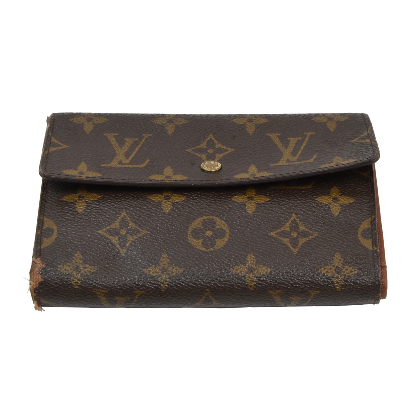 Louis Vuitton Monogramm Kanevas Brieftasche
