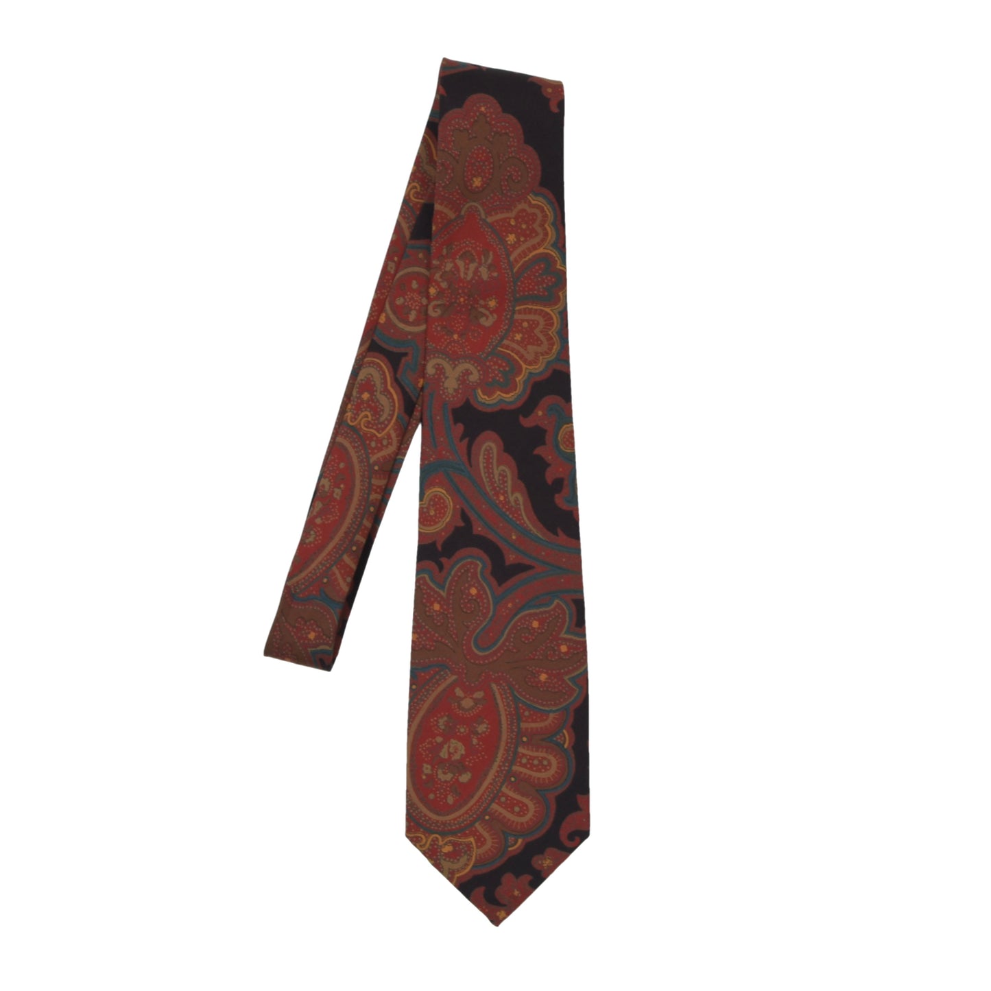 Michelsons of London Ancient Madder Silk Tie ca. 142cm/9cm - Paisley