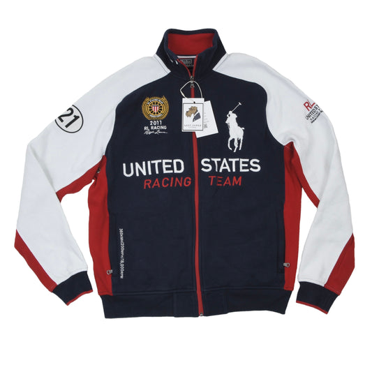 Polo Ralph Lauren 2011 Racing Team USA Track Jacket Size M
