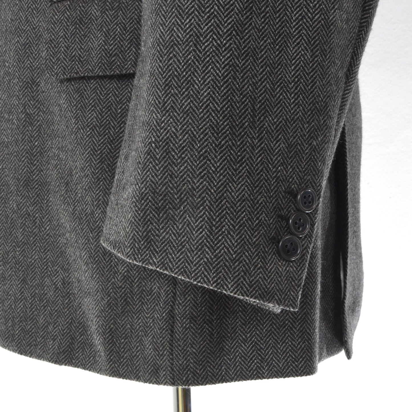 Chester Barrie 100% Cashmere Vintage Jacket Size 38 Reg ca. 54cm - Herringbone