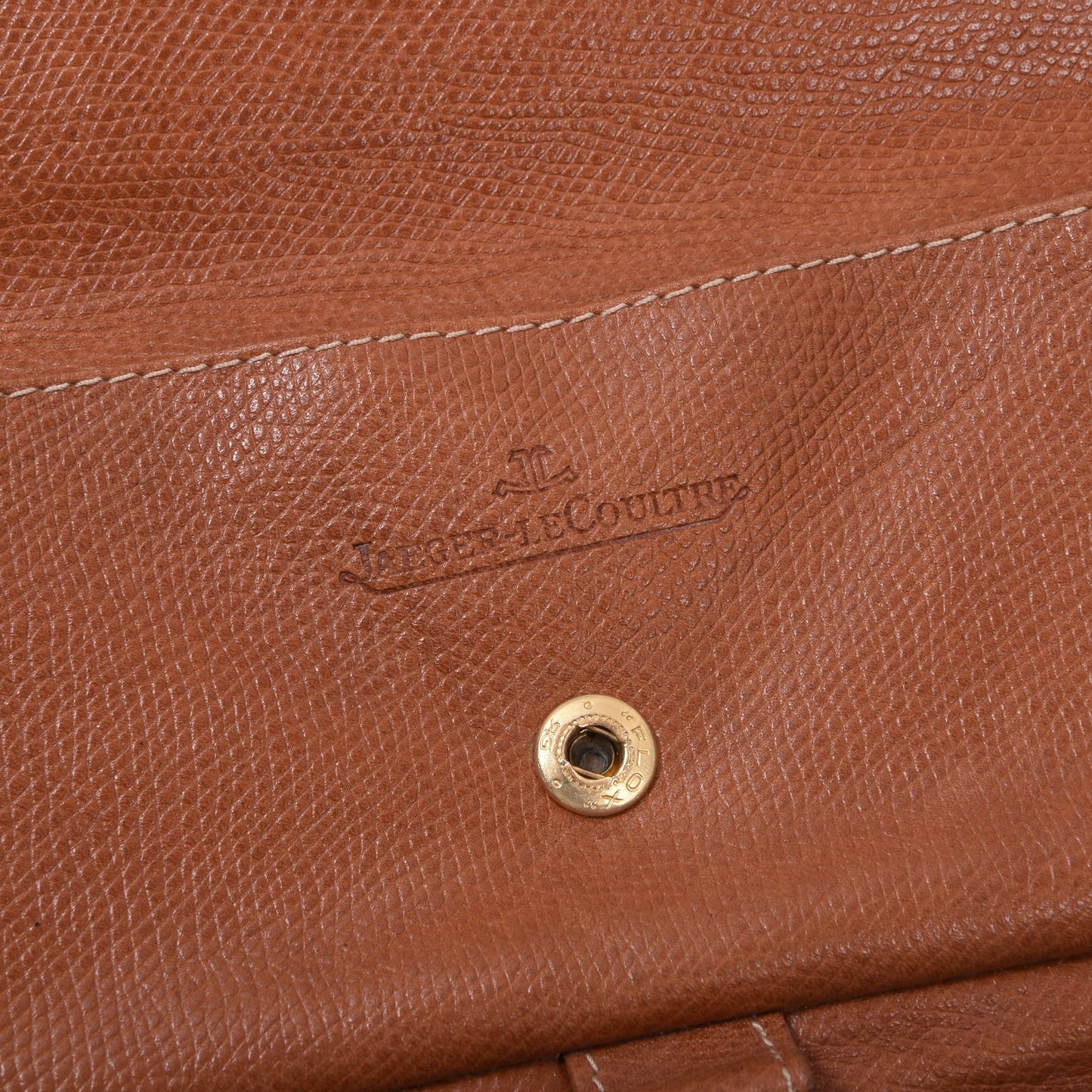 Jaeger LeCoultre Lederbrieftasche - Hellbraun