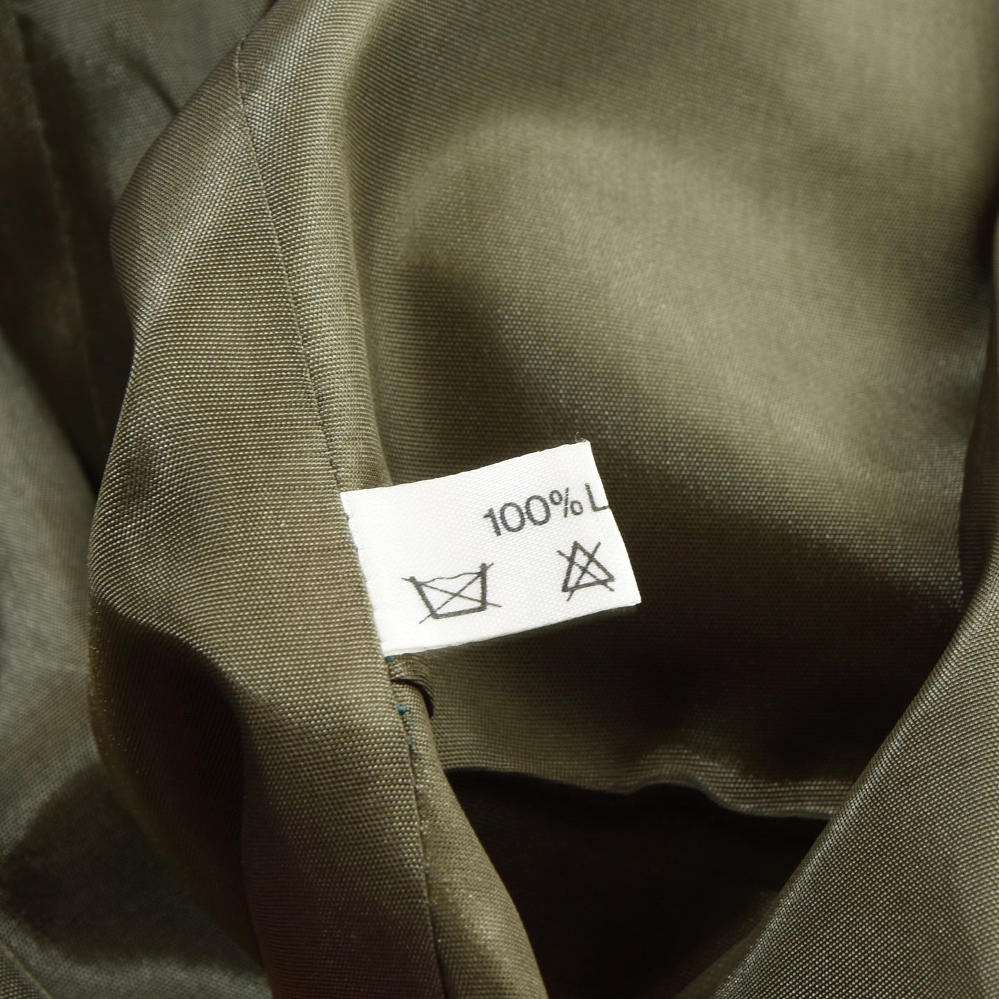 Boos 100% Linen Janker/Jacket Size 46 ca. 53.5cm - Green