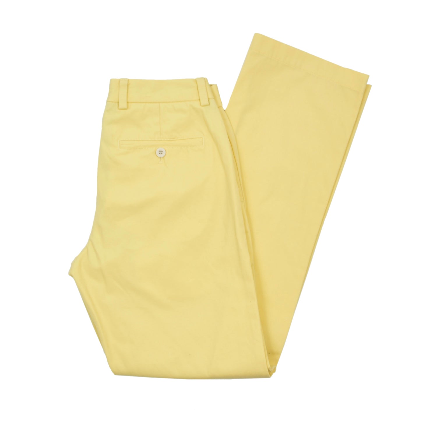 Vineyard Vines Slim Fit Breaker Pants Size W28 L34 - Canary Yellow