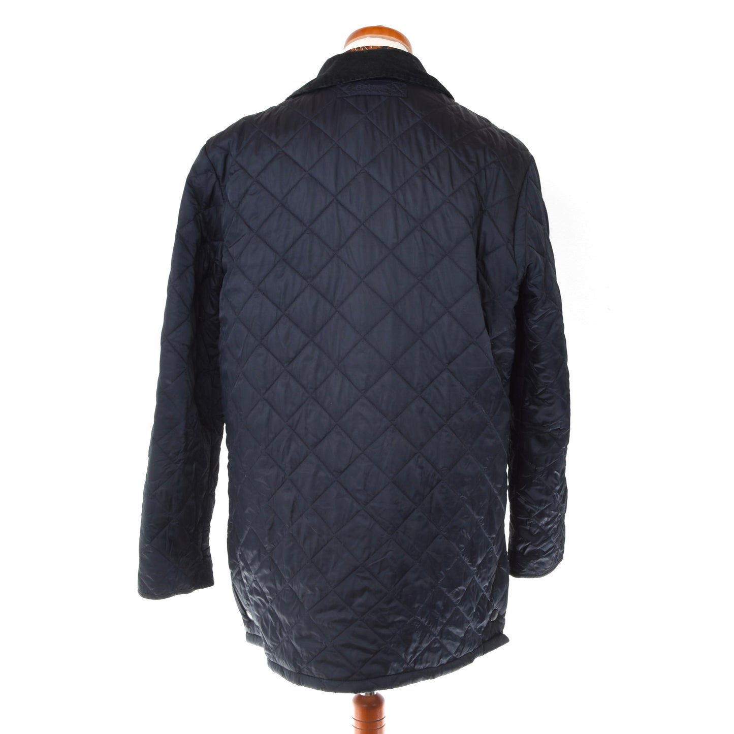 Barbour Polo Club Quilted Jacket Size L - Navy Blue