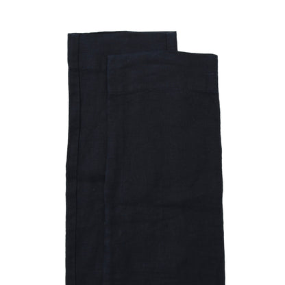 Hannes Roether 100% Linen Pants Size S - Navy Blue