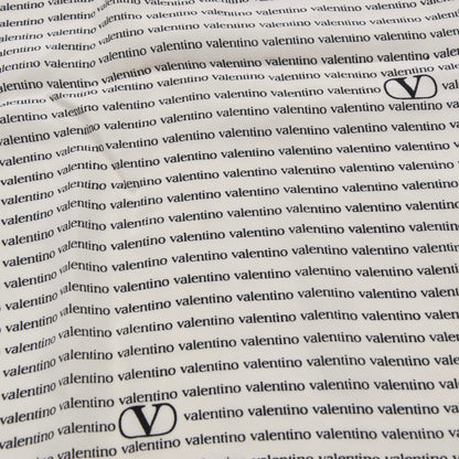 Valentino Vintage Seidenschal - Spellout