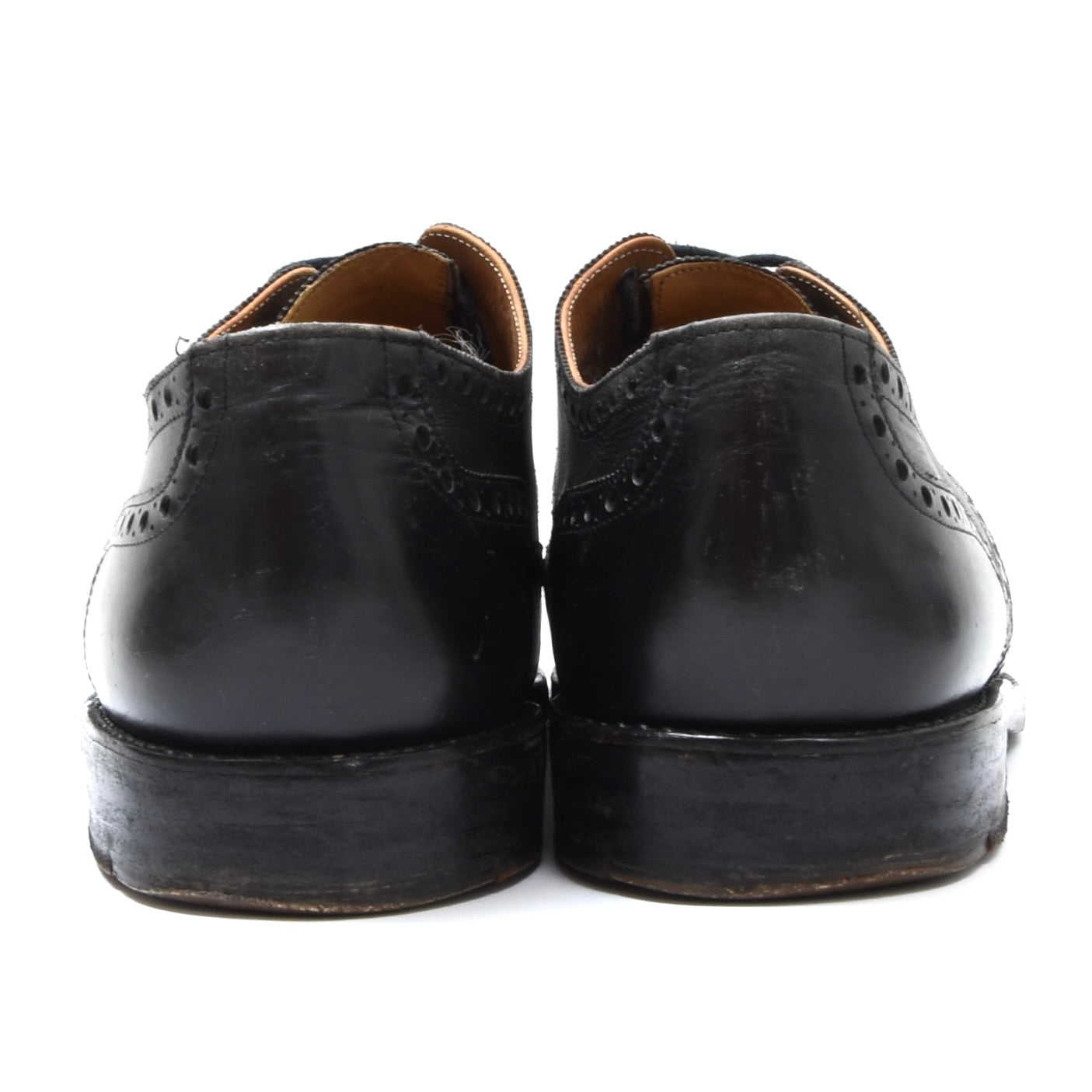 Ludwig Reiter Brogue Shoes Size 9 - Black