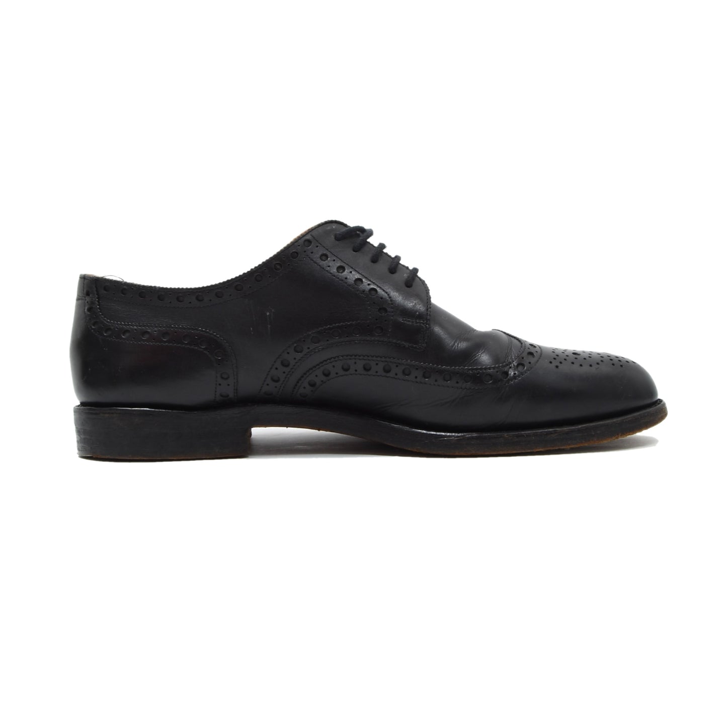 Ludwig Reiter Brogue Shoes Size 9 - Black