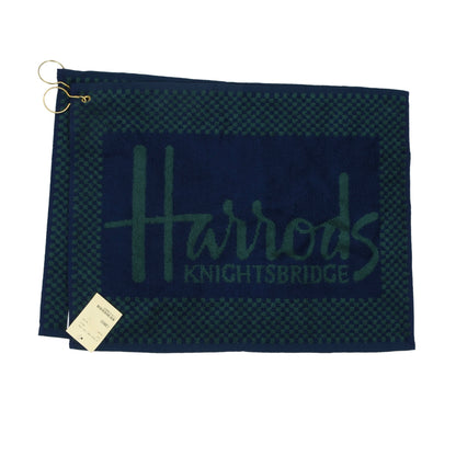 NWT Harrod's Golf Towels Set of 2 - Navy/Green
