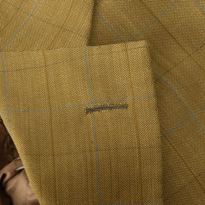 Knize Wien Wool Jacket Size 38L - Windowpane